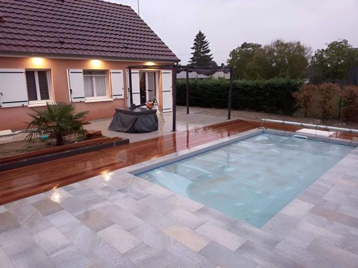 Projet piscine près de Moulins